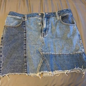 Pacsun denim skirt